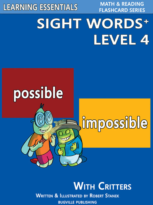 Title details for Sight Words Plus Level 4 by William Robert Stanek - Available